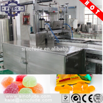 CLM 150 automatic gelatin /Jelly/pectin/gummy/soft candy making machine /sweet candy machine