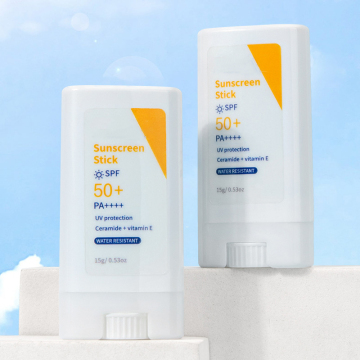 Private Label 15G Natural Vegan SPF 50 Mineral Sunscreen Stick
