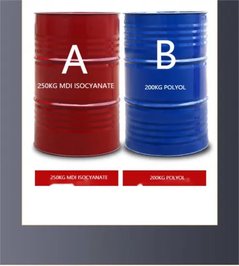 Wood Imitation Rigid Polyurethane Blend Polyols Chemical Material