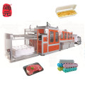 Double Worktables Food Box Vacuum Forming Machine