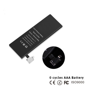 แบตเตอรี่โทรศัพท์มือถือ OEM สำหรับ Iphone 5G 3.8V