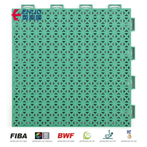 ITF im Freien zertifizierte Tennisplatzfliesenböden