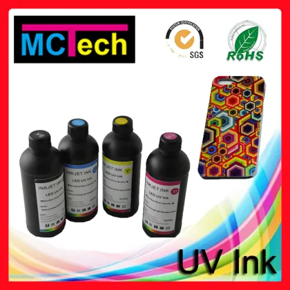 High quality UV Gloss Dry Fast digital UV ink for Roland Printer