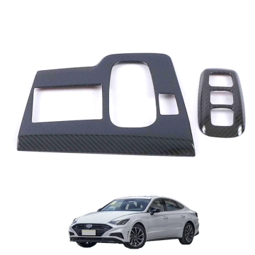 OEM Automotive Stainless Steel Interior Accessories for 2020-2024 Hyundai Sonata Gear Shift