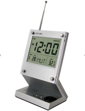 Professional Electronic Multifunction Fm Radio Digital Desk Calendar Clock