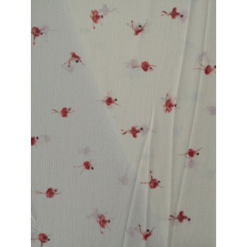 Interest Design Bubble Crepe Printing Fabric