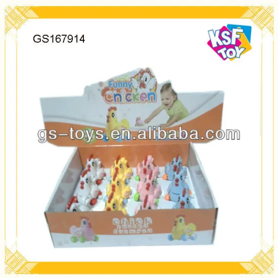 12PCS Funny Wind Up Toy For Kids Wind Up Chicken