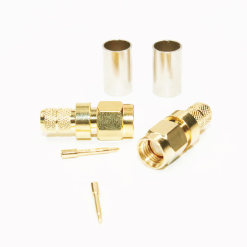 Konektor Cable SMA CRIMP Lurus Pria untuk LMR240 "dapat dipersingkat menjadi:" Konektor crimp pria SMA LMR240 "Judul ini ringkas dan termasuk elemen kunci produk.