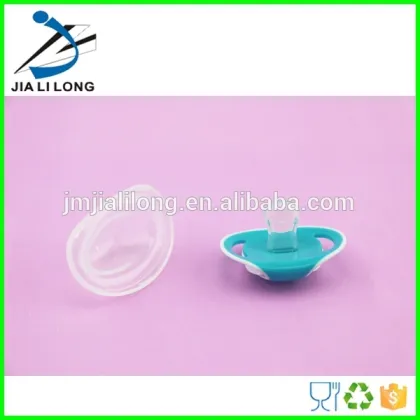 Durable safe food grade silicone soft clips pacifier