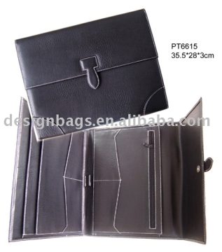 Trifold Document bag with sleeve accordion compartments