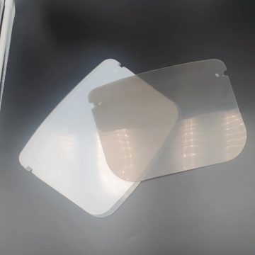 Transparent PET medical protective face shield