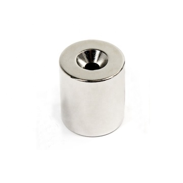 Disc ring Neodymium magnet with Countersunk screw hole