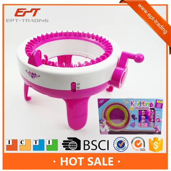 Luxury diy wool braiding knitting machine toy for kids