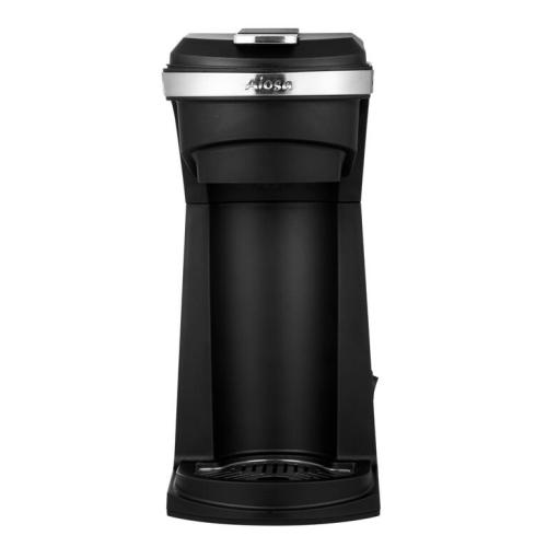 One hand control k cup coffee maker