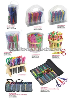 6-1/2" Craft Paper Shape cutting Scissors