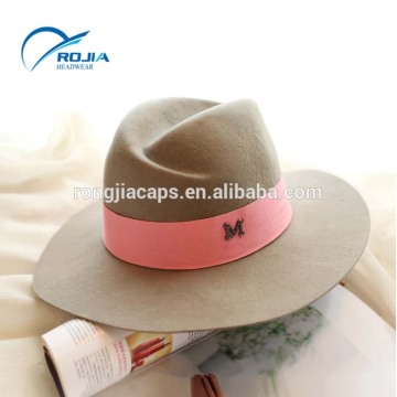 kahkia special design mens ribbon winter wool handmade cap