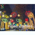 Full Color 12V Fireworks Tree Lights