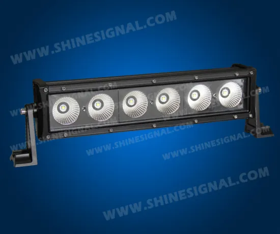 60W Bracket Single Row LED Light Bar (SB10-6)
