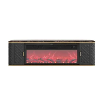 Electric Fireplace music remote control Smart TV stand