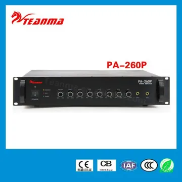 PA-260P Factory Price 260W Mixing Amplifier for PA System