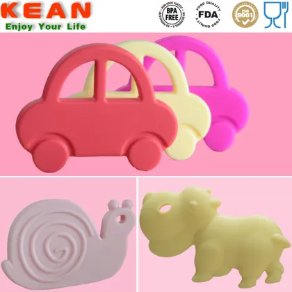 Silicone baby Calathus teethers