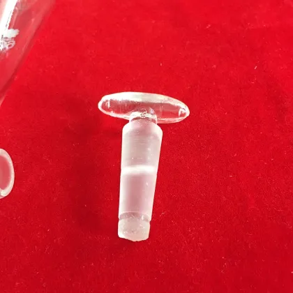 Chemistry Borosilicate Glass Stopper Separating Funnel