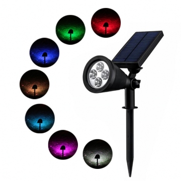 مصابيح العشب الشمسي في الهواء الطلق: أضواء حديقة LED و Courtyard لزخارف المناظر الطبيعية
