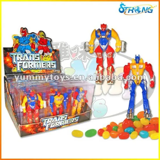Robot candy toy