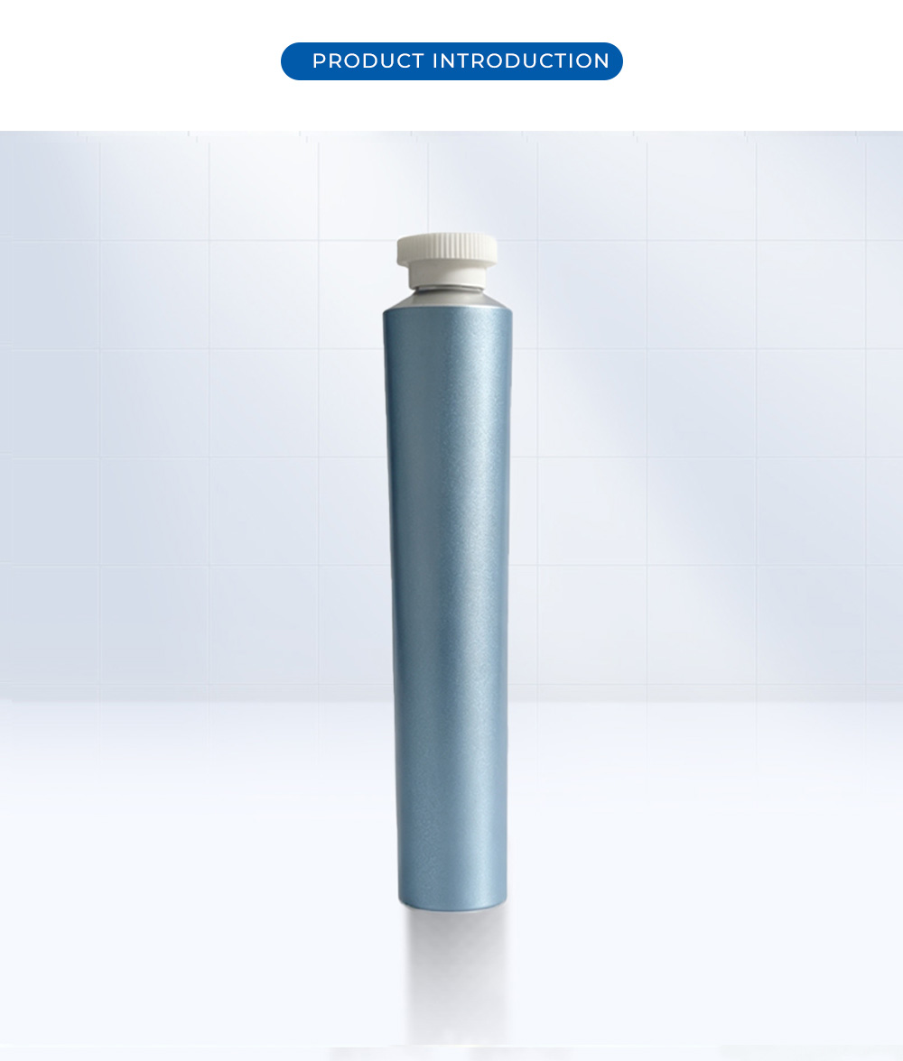 Silver Aluminum Laminate Tube X