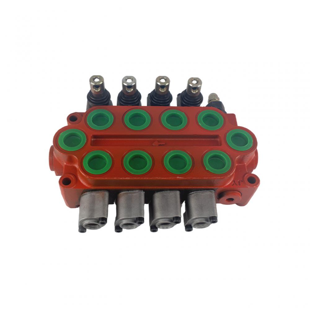 Engineering machinery monoblock hydraulic control valve