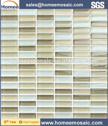 light to dark glass mosaic tile for wall mosaic tile pattern