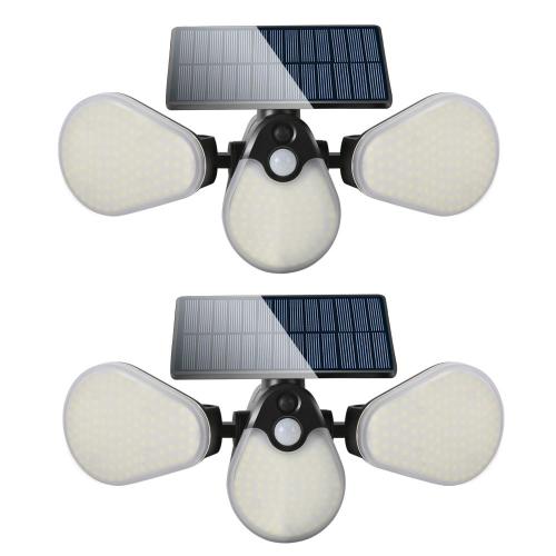 Solar Clover 3 Heads Light