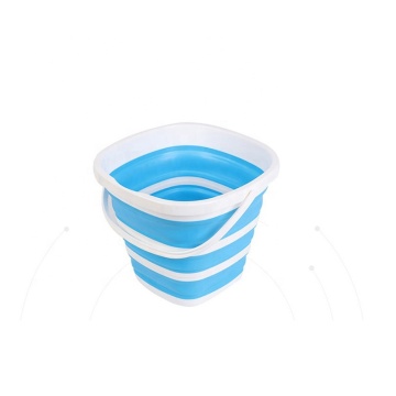 Portable Ultra Light Silicone Bucket for Outdoor Camping and Car Wash