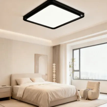 Low glare ceiling lighting