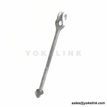 3/4&quot; 5/8&quot; Thimbleye táguló/keresztlemezes haszonpólus földelő horgony