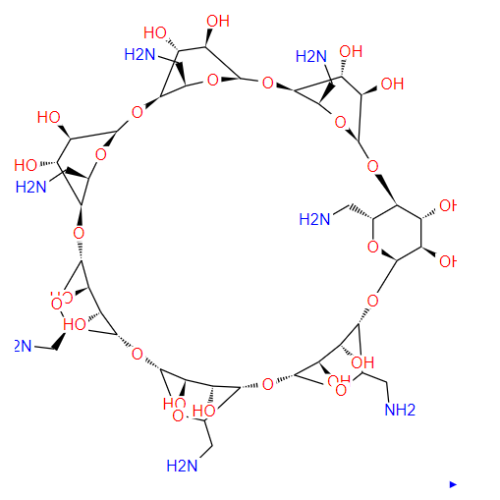 CAS: 30754-24-6 Heptakis (6-amino-6-desoxy) -β-ciclodextrina