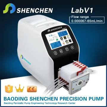 precision laboratory dosing peristaltic pump for titration