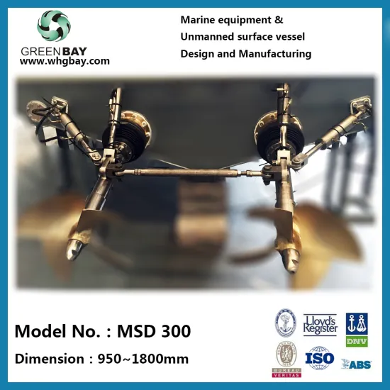 Cost-effective boat ship Propulsion systerm World Best efficiency Surface drive High speed craft Boat Vessel Ship use