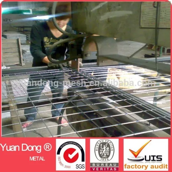 3x3 galvanized welded wire mesh panel/iron mesh panel/steel wire mesh