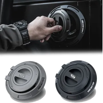 CNC Processed Aluminum Alloy Gas Cover Accessories for Jeep Wrangler JK (2007-2017)