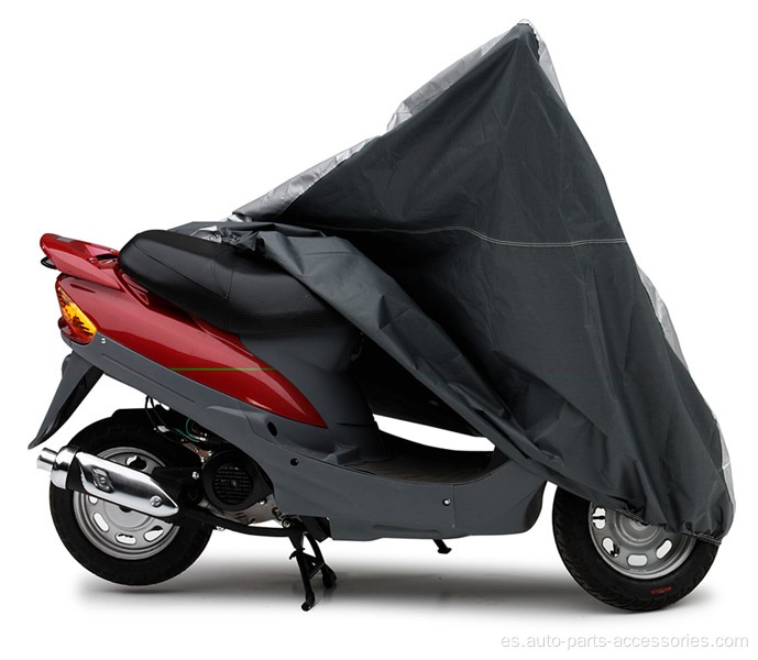 Cubierta de motocicleta plegable portátil antisunve impermeable