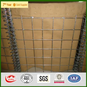 Factory custom made welded wire mesh gabion hesco barrier hesco baskets