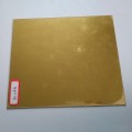 Gold/White Hairline Double Color ABS Sheet for Engraving