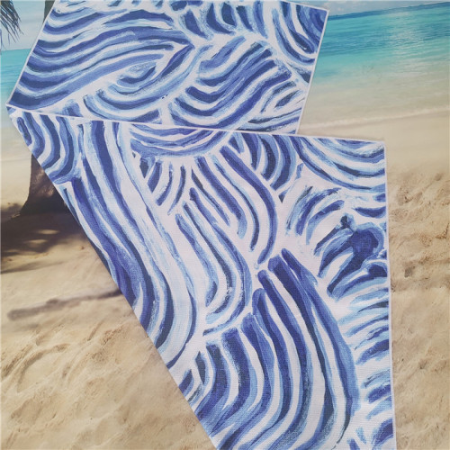 Serviette de plage personnalisée en impression numérique pour le surf