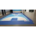 Aangepaste sportvinylvloeren voor indoor basketbalveld