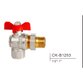 Válvula de esfera de latão CK-B1253 1/2 &quot;-1&quot;