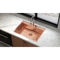 30x22 &quot;Rose Gold 304 Kitchen Handmade Upled