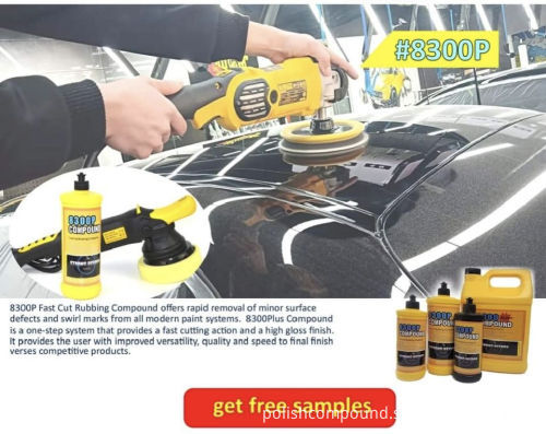 8300P 1-Gallon Car Body Scratch Repair Polish Compound