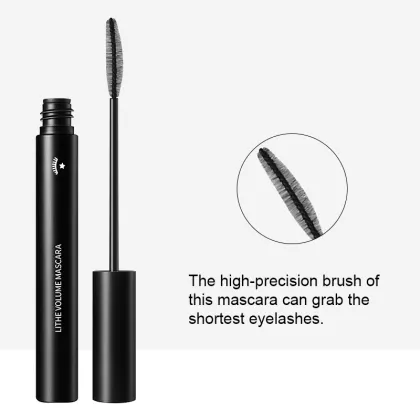 Bestselling Vegan Mascara: Waterproof, Black, 4D Silk Fiber Eyelash Formula