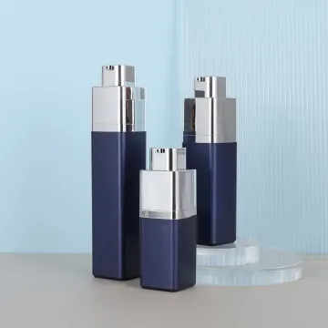 15ml 30ml 50ml Square Lotion Airless Pump Bottle